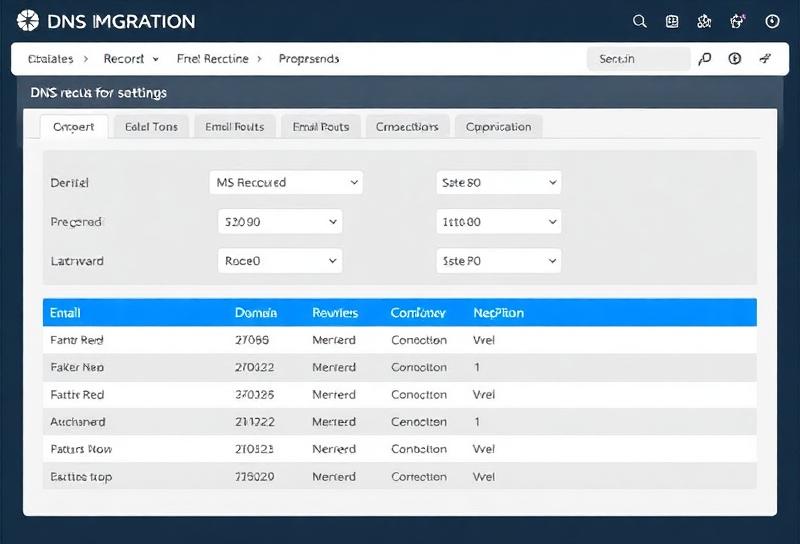 Configuração de DNS e registros MX para empresa em São Paulo