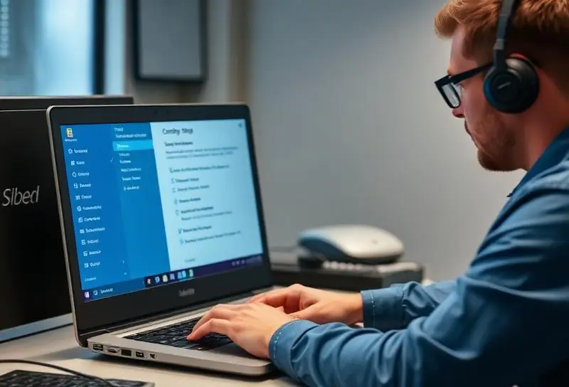 Configuração de software e sistemas em notebook novo em São Paulo