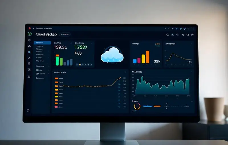 Painel de monitoramento de backup em nuvem para empresas em São Paulo