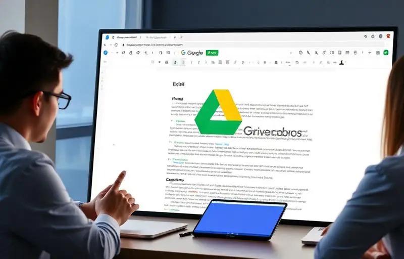 Colaboração em tempo real no Google Drive para equipes em São Paulo