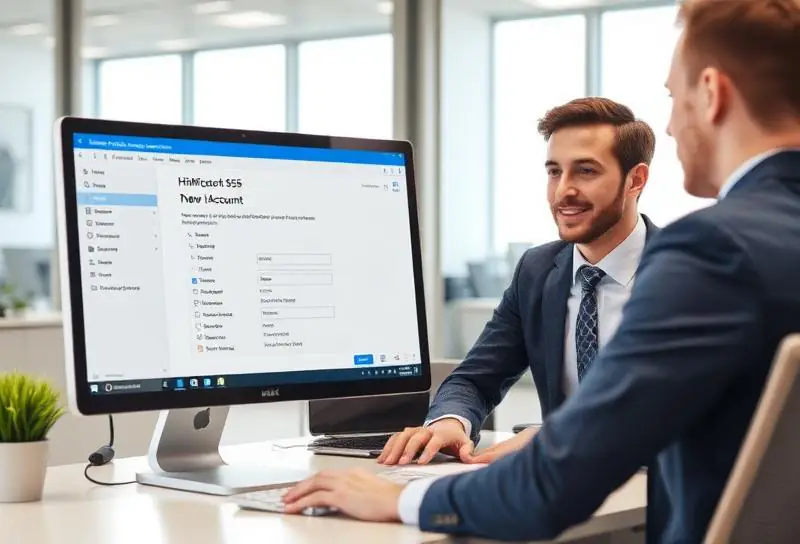 Criação de conta de e-mail e licenças para novo colaborador em SP